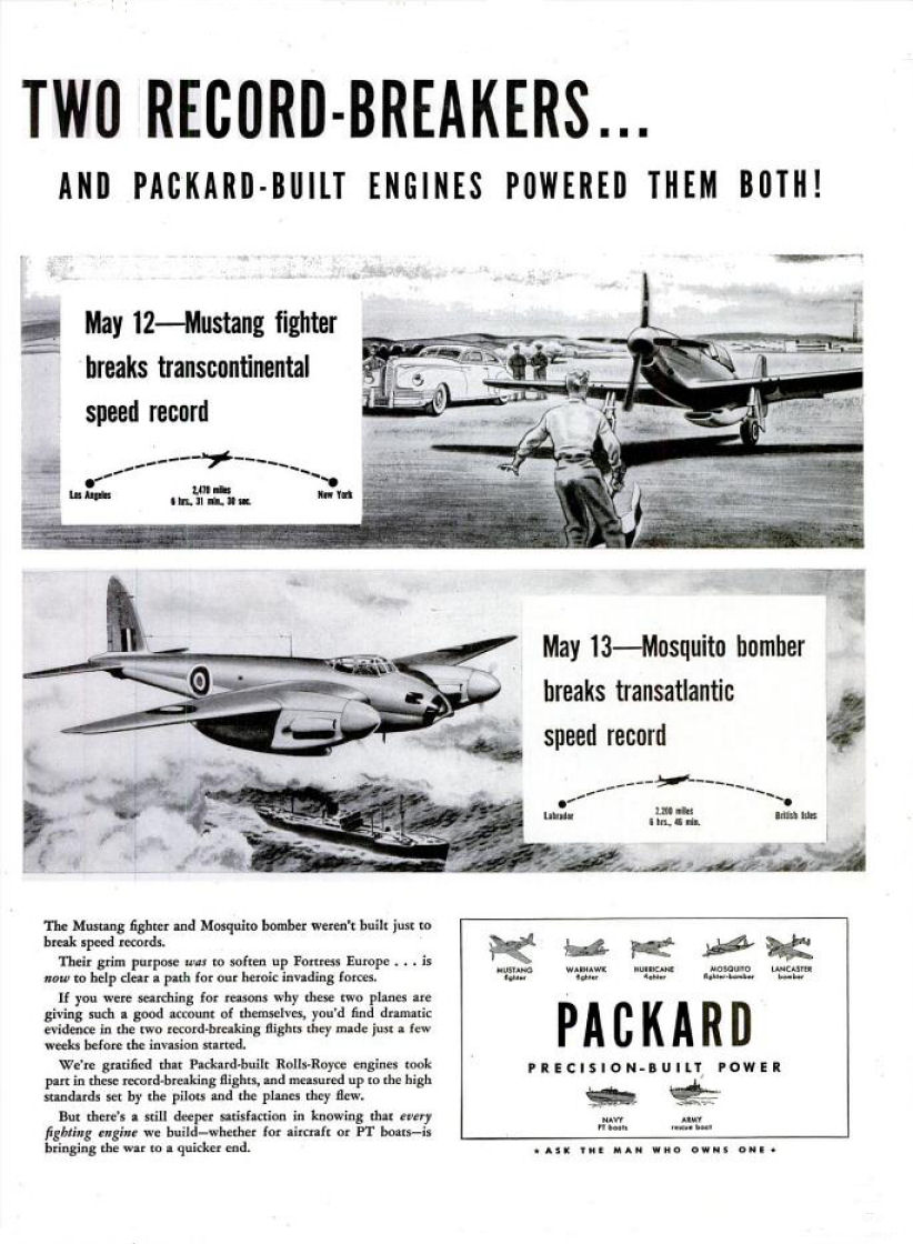 1942 - 1945 Packard 9